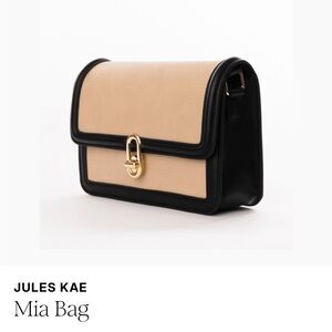 Mia Bag - Tan and Black